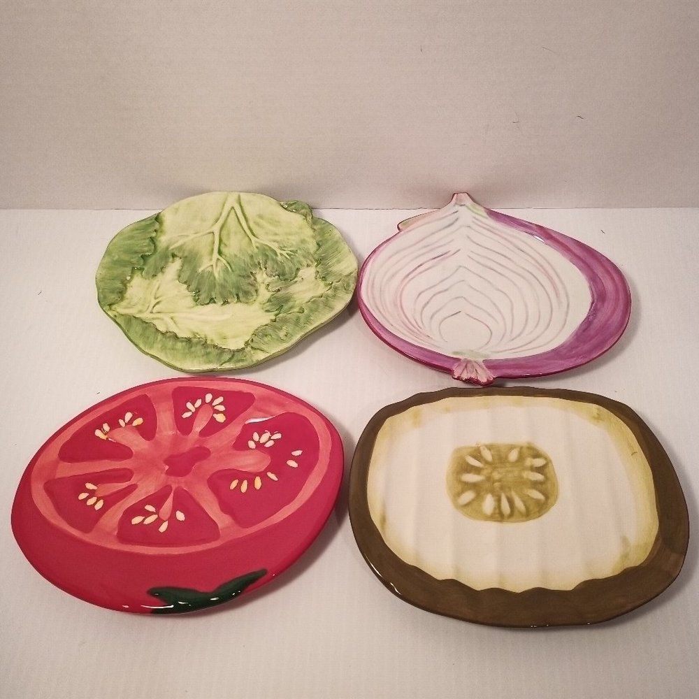 Veggie Snack Plate Set